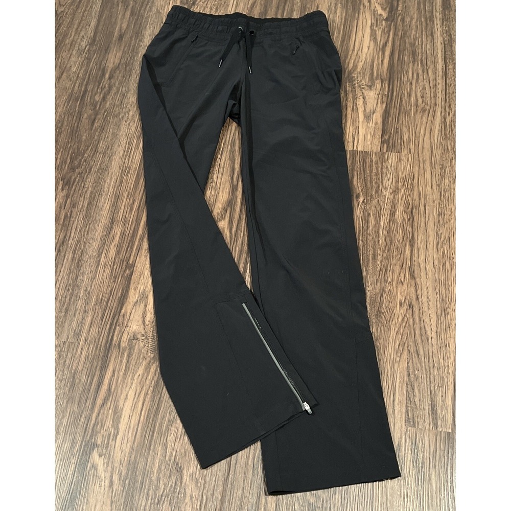 Athleta Pull On Casual Taper Leg Pants Women's Size 2 Color Black - Picture 8 of 11